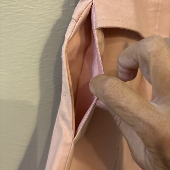 SEA New York Midi A-Line Skirt Size 2 NWOT Pink Pockets Lace Up Corset Like - Picture 11 of 11